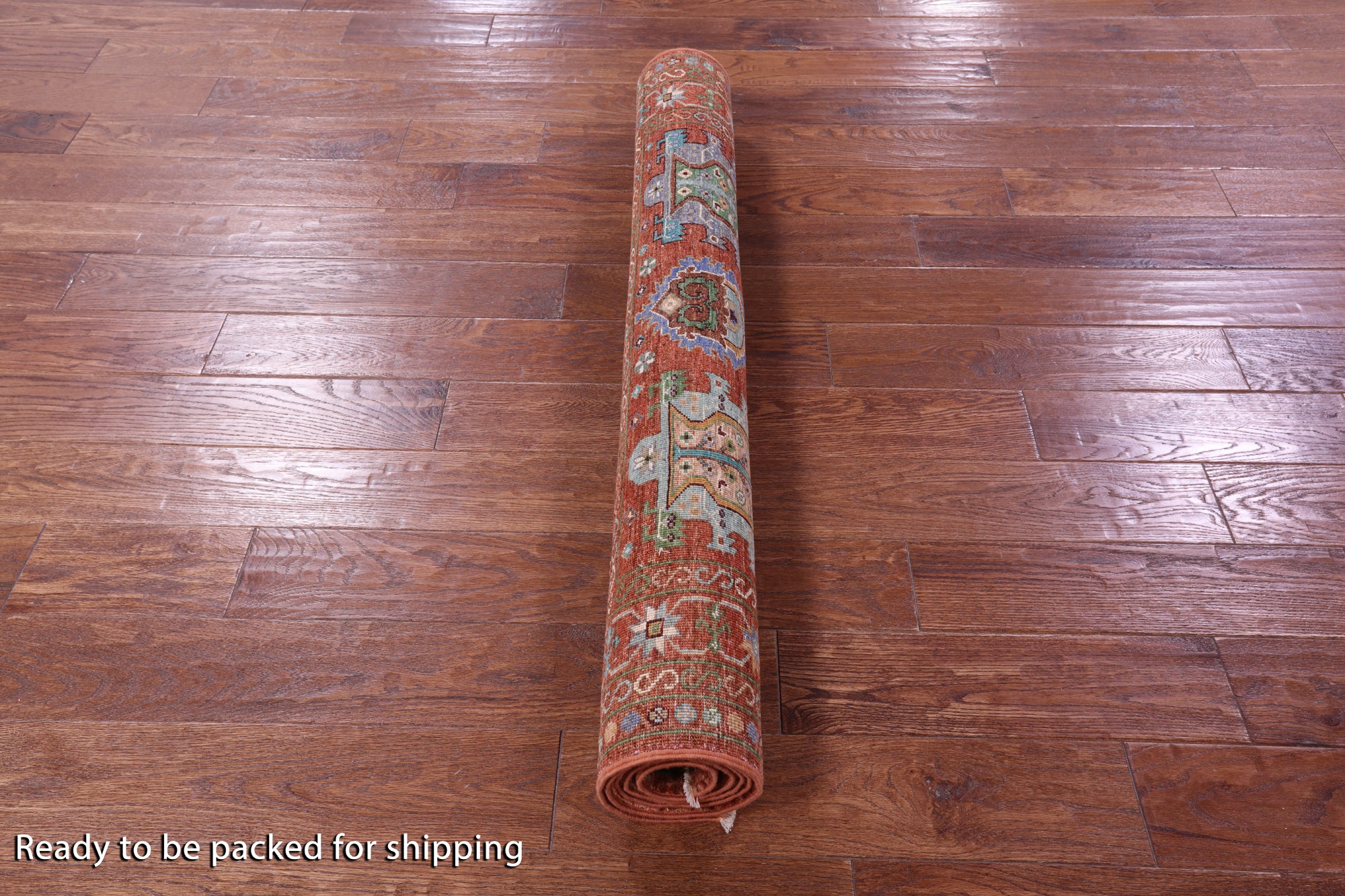Turkmen Ersari Hand Knotted Wool Rug - 4' 0" X 5' 9" - Golden Nile