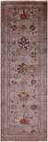 Peshawar Hand Knotted Wool Runner Rug - 2' 8" X 8' 4" - Golden Nile