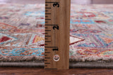 Turkmen Ersari Hand Knotted Wool Runner Rug - 2' 8" X 8' 3" - Golden Nile
