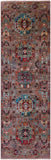 Turkmen Ersari Hand Knotted Wool Runner Rug - 2' 7" X 8' 4" - Golden Nile