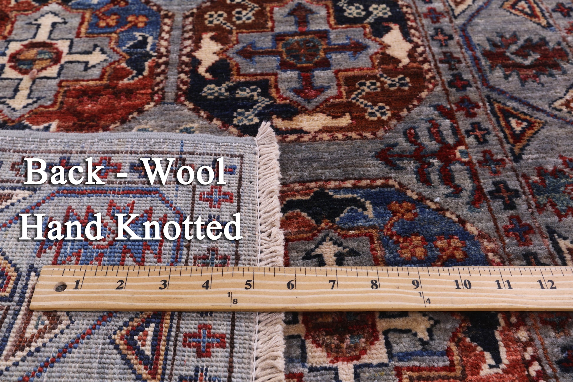 Turkmen Ersari Handmade Wool Runner Rug - 2' 8" X 9' 9" - Golden Nile