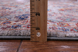 Grey Turkmen Ersari Hand Knotted Wool Rug - 5' 0" X 6' 3" - Golden Nile