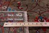 Peshawar Hand Knotted Wool Rug - 5' 10" X 8' 11" - Golden Nile