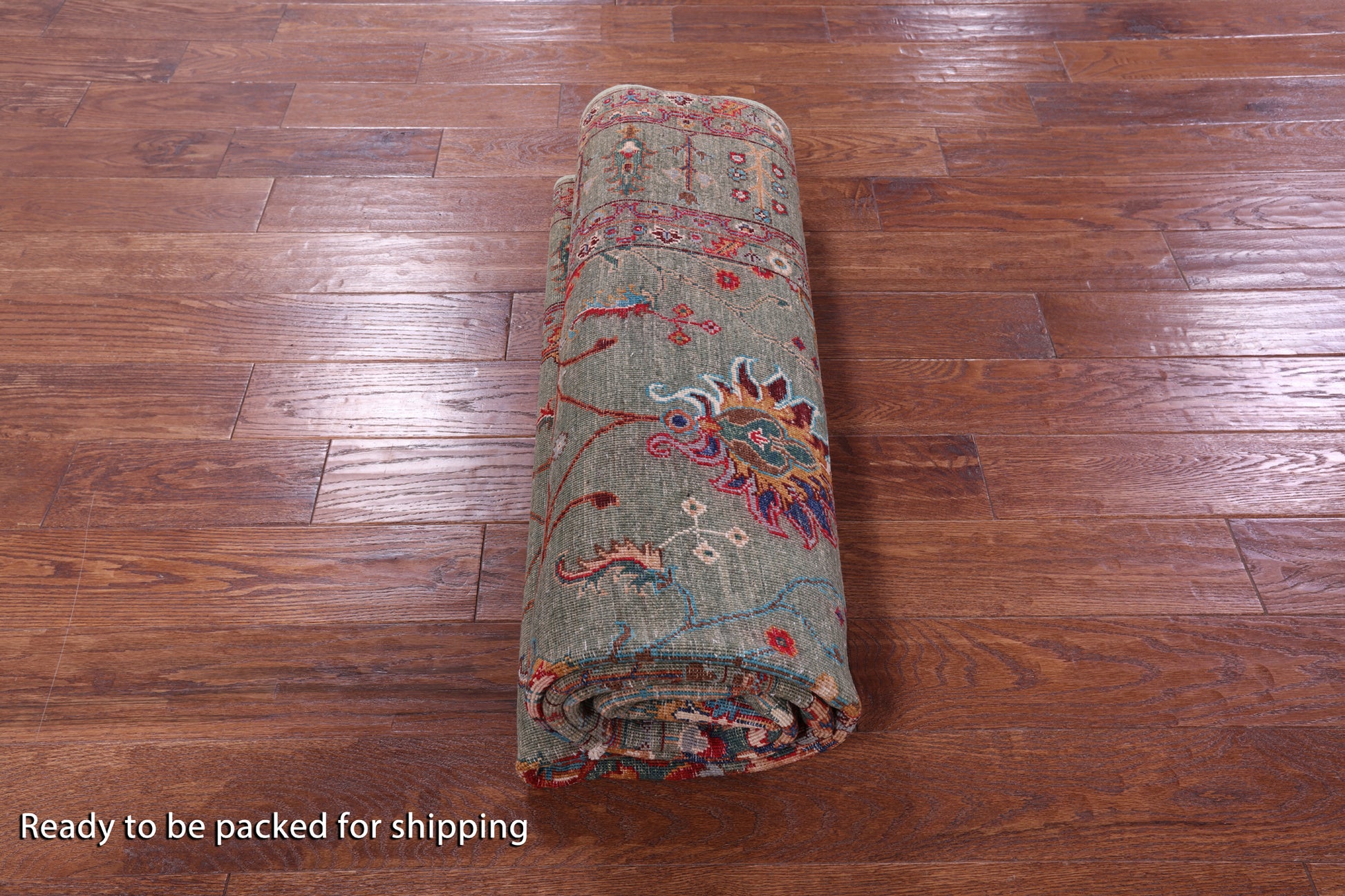 Peshawar Hand Knotted Wool Rug - 5' 10" X 8' 11" - Golden Nile
