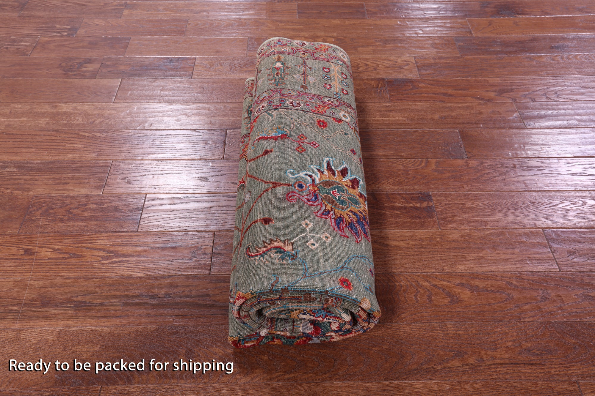 Peshawar Hand Knotted Wool Rug - 5' 10" X 8' 11" - Golden Nile