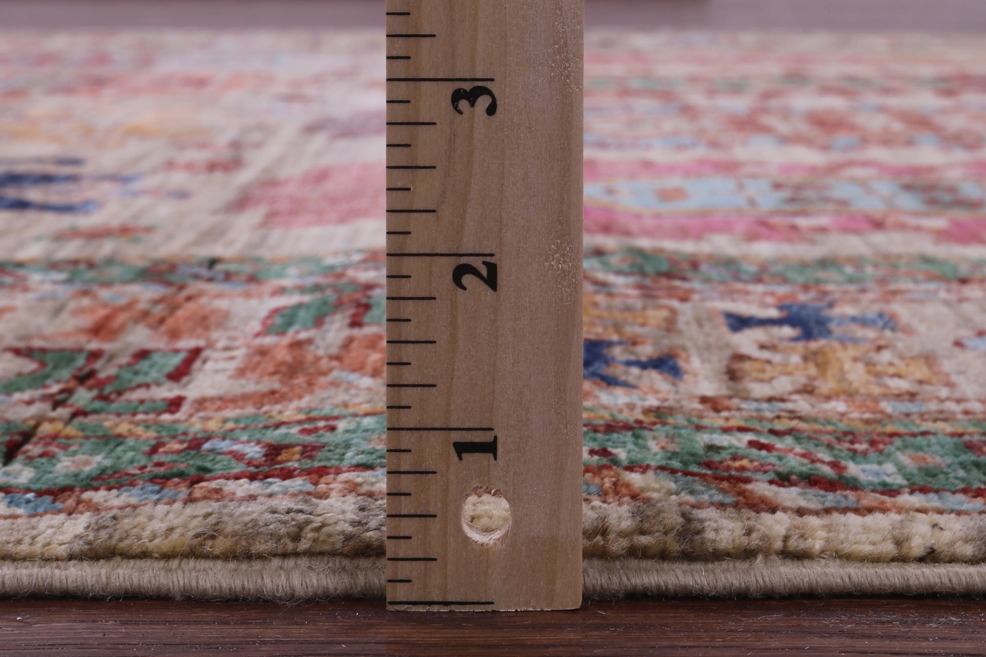 Turkmen Ersari Hand Knotted Wool Rug - 5' 9" X 7' 8" - Golden Nile