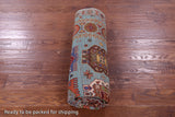 Blue Turkmen Ersari Hand Knotted Wool Rug - 5' 7" X 7' 11" - Golden Nile