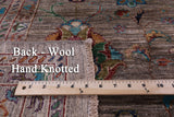 Peshawar Handmade Wool Rug - 8' 0" X 11' 7" - Golden Nile