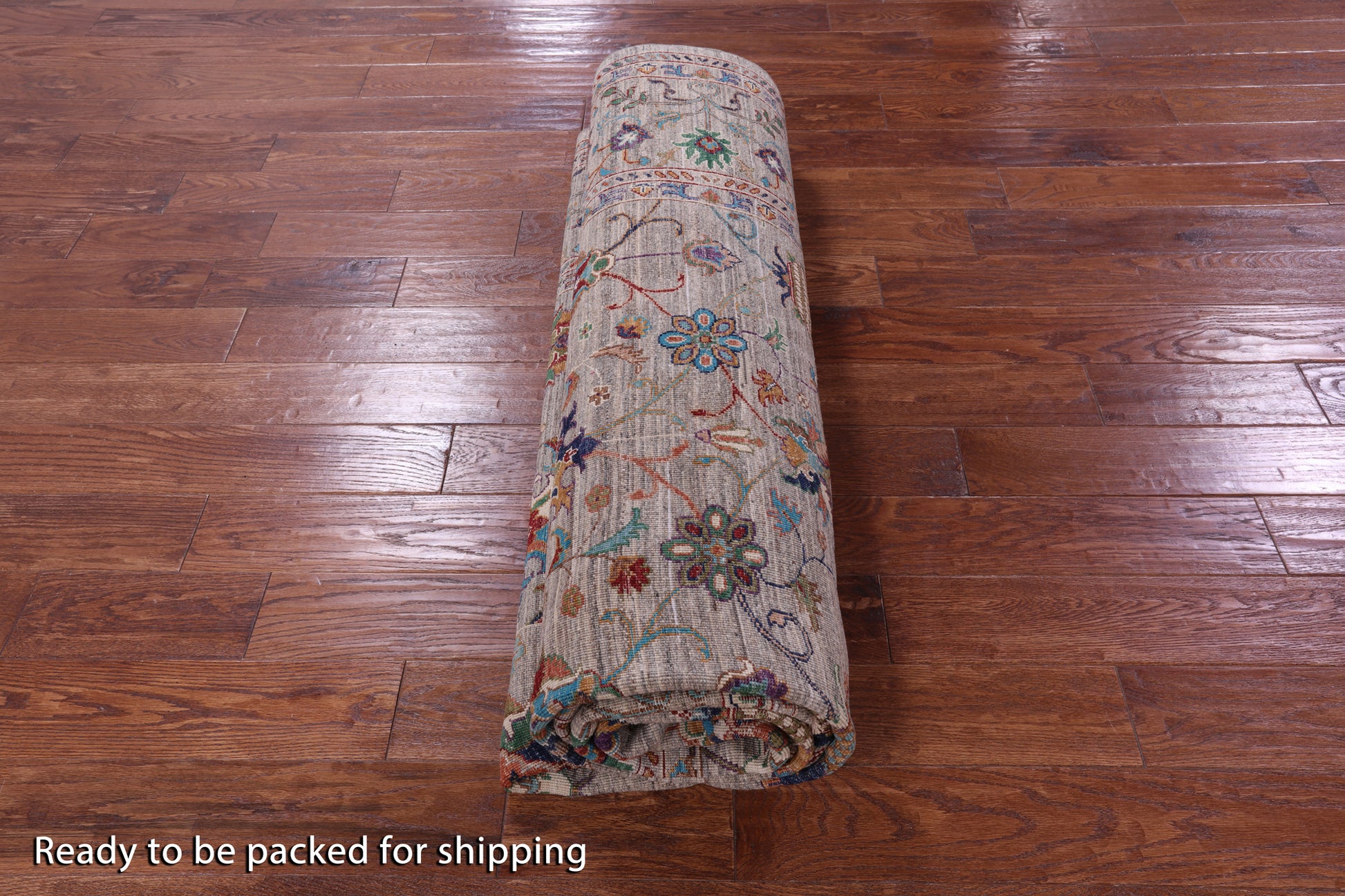 Peshawar Handmade Wool Rug - 8' 0" X 11' 7" - Golden Nile