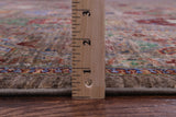 Turkmen Ersari Hand Knotted Wool Rug - 8' 10" X 11' 10" - Golden Nile