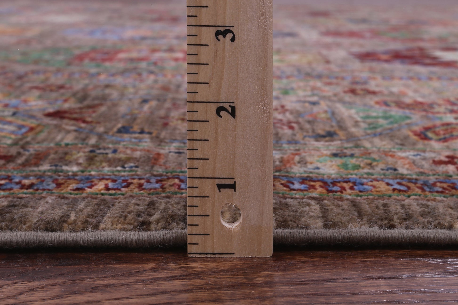 Turkmen Ersari Hand Knotted Wool Rug - 8' 10" X 11' 10" - Golden Nile