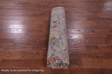 Peshawar Hand Knotted Wool Rug - 8' 1" X 9' 8" - Golden Nile