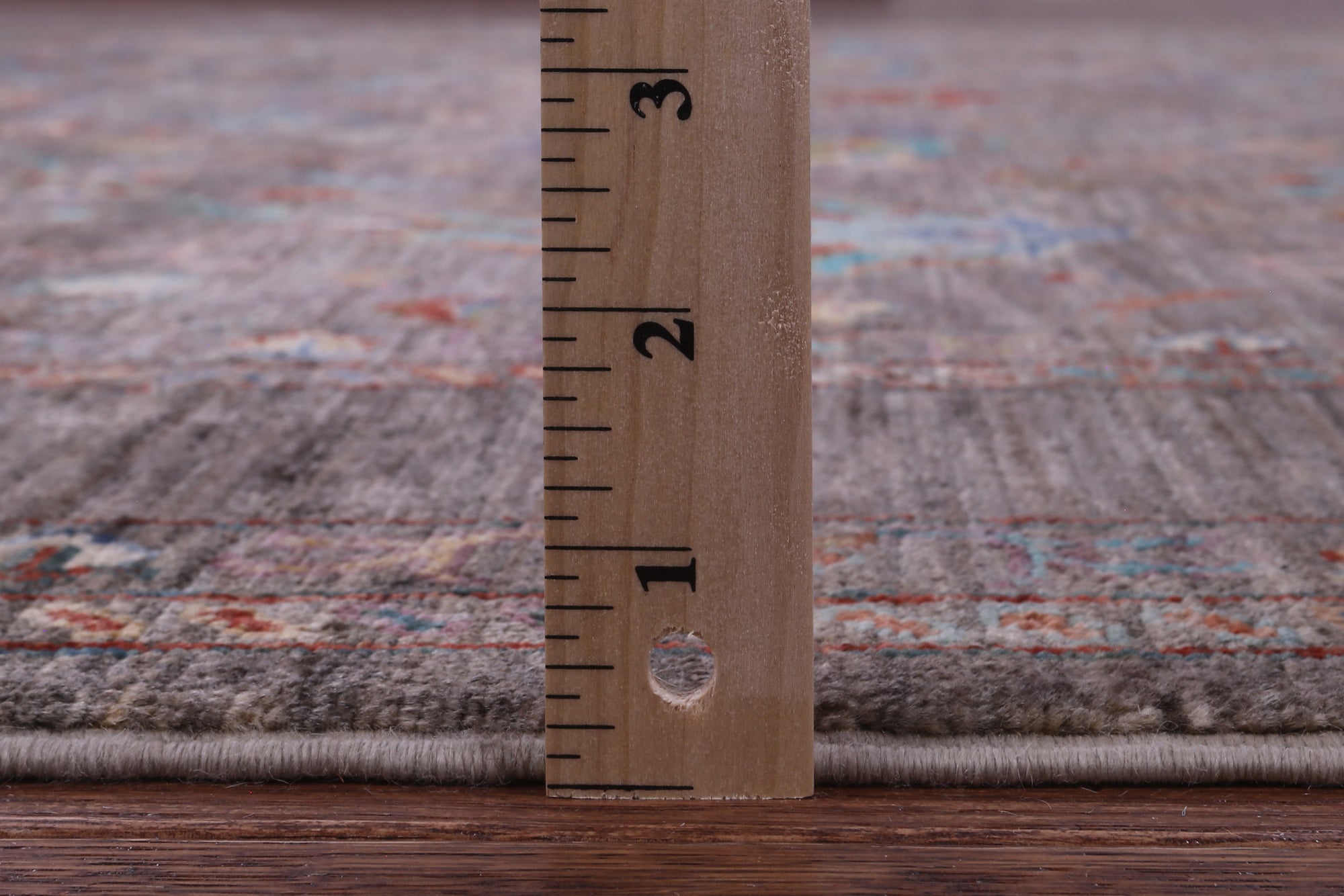 Peshawar Hand Knotted Wool Rug - 8' 1" X 9' 8" - Golden Nile