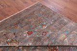 Peshawar Hand Knotted Wool Rug - 8' 1" X 9' 8" - Golden Nile