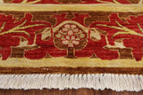 William Morris Handmade Wool Area Rug - 5' 0" X 7' 9" - Golden Nile