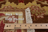 William Morris Handmade Wool Area Rug - 5' 0" X 7' 9" - Golden Nile