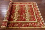 William Morris Handmade Wool Area Rug - 5' 0" X 7' 9" - Golden Nile