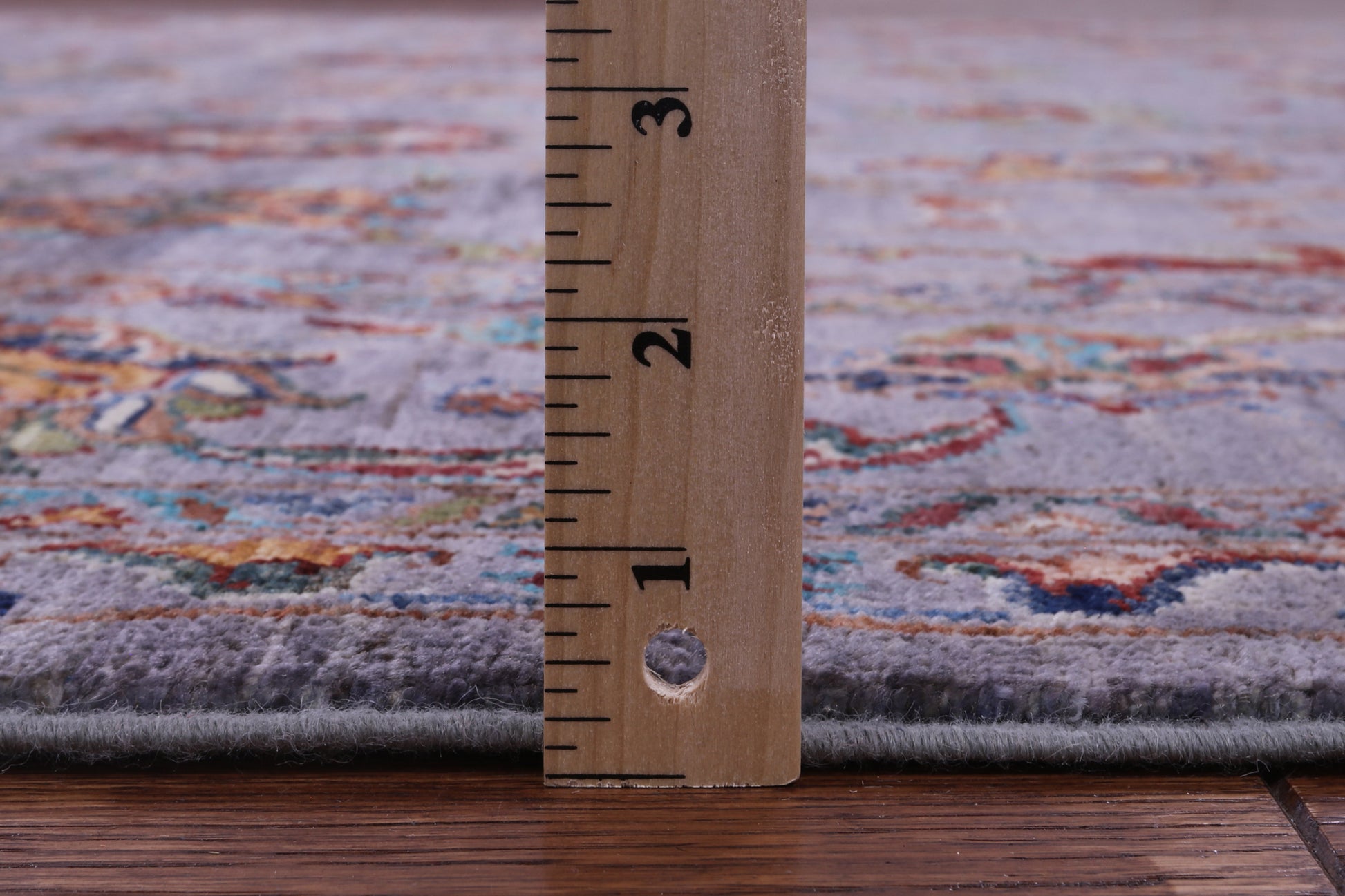 Grey Peshawar Handmade Wool Rug - 8' 1" X 10' 2" - Golden Nile