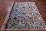 Peshawar Hand Knotted Wool Rug - 8' 2" X 10' 1" - Golden Nile