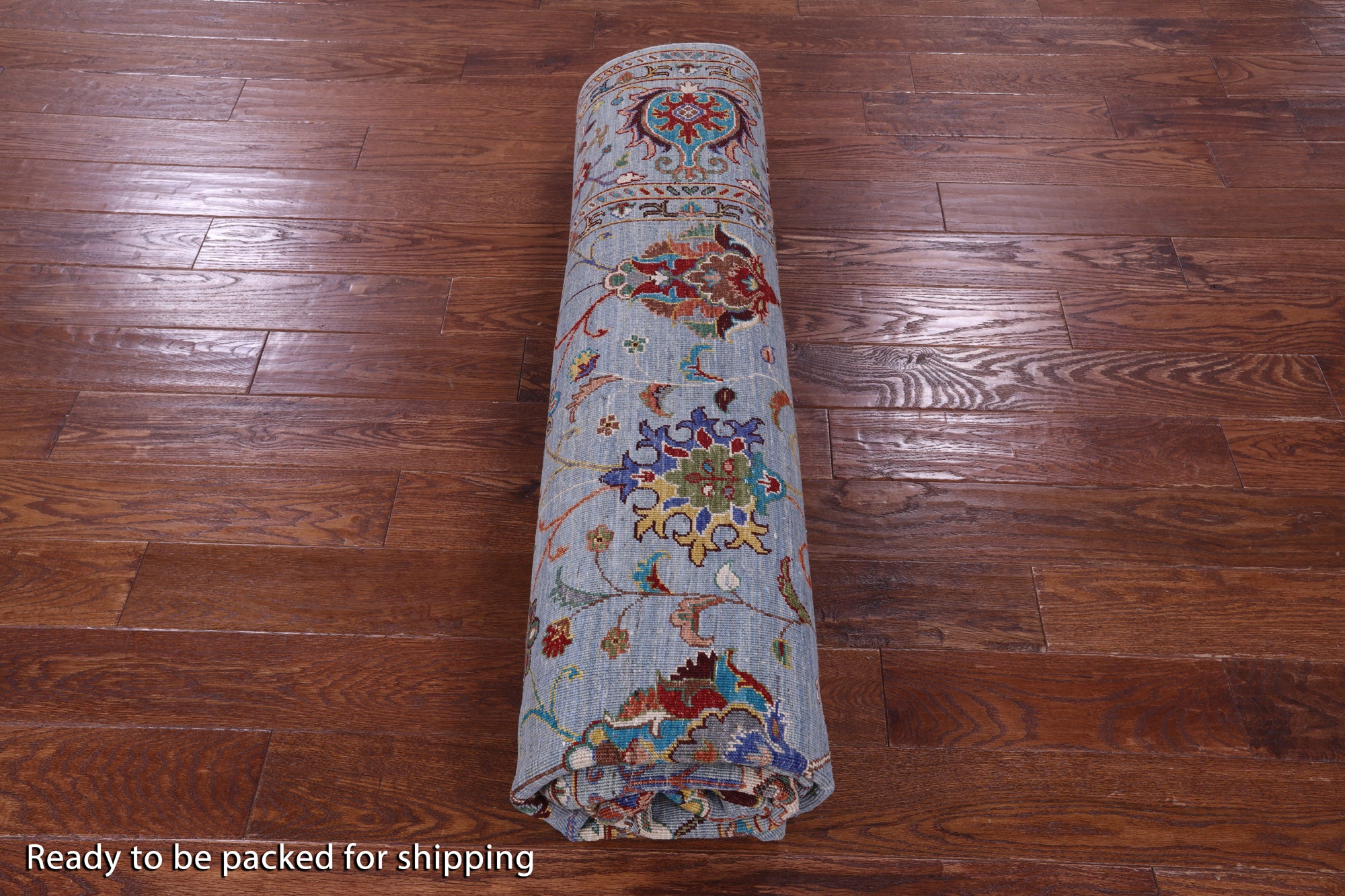 Peshawar Hand Knotted Wool Rug - 8' 2" X 10' 1" - Golden Nile