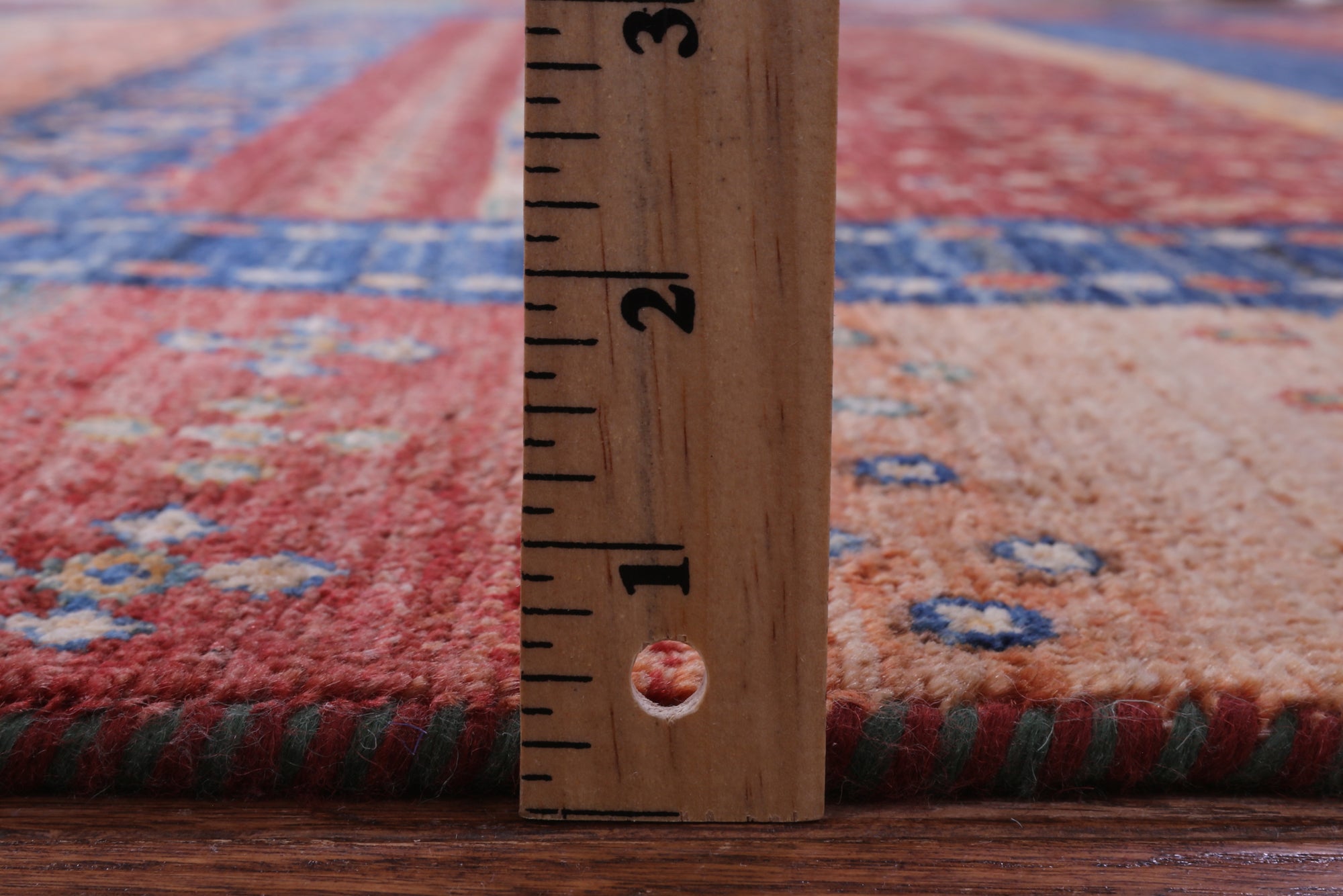 Tribal Persian Gabbeh Hand Knotted Wool Rug - 6' 8" X 9' 5" - Golden Nile