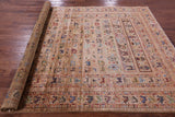 Persian Tribal Gabbeh Hand Knotted Wool Rug - 6' 8" X 10' 4" - Golden Nile