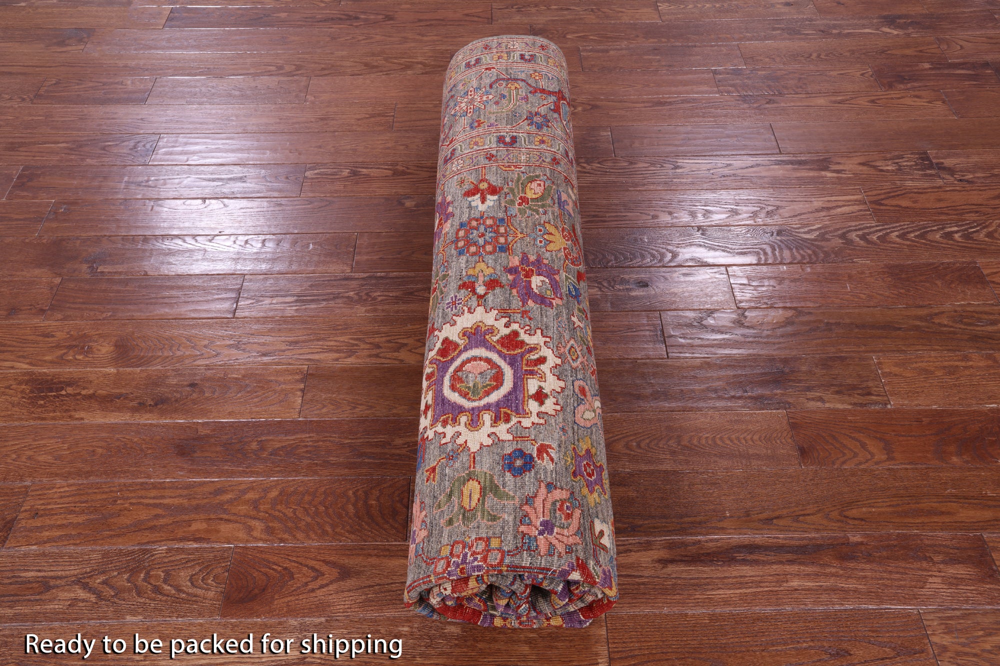 Persian Fine Serapi Hand Knotted Wool Rug - 8' 8" X 11' 11" - Golden Nile