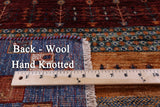 Tribal Persian Gabbeh Hand Knotted Wool Rug - 5' 10" X 7' 10" - Golden Nile