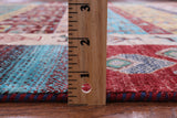 Tribal Persian Gabbeh Hand Knotted Wool Rug - 5' 1" X 6' 9" - Golden Nile