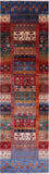 Tribal Persian Gabbeh Handmade Wool Runner Rug - 2' 9" X 9' 11" - Golden Nile