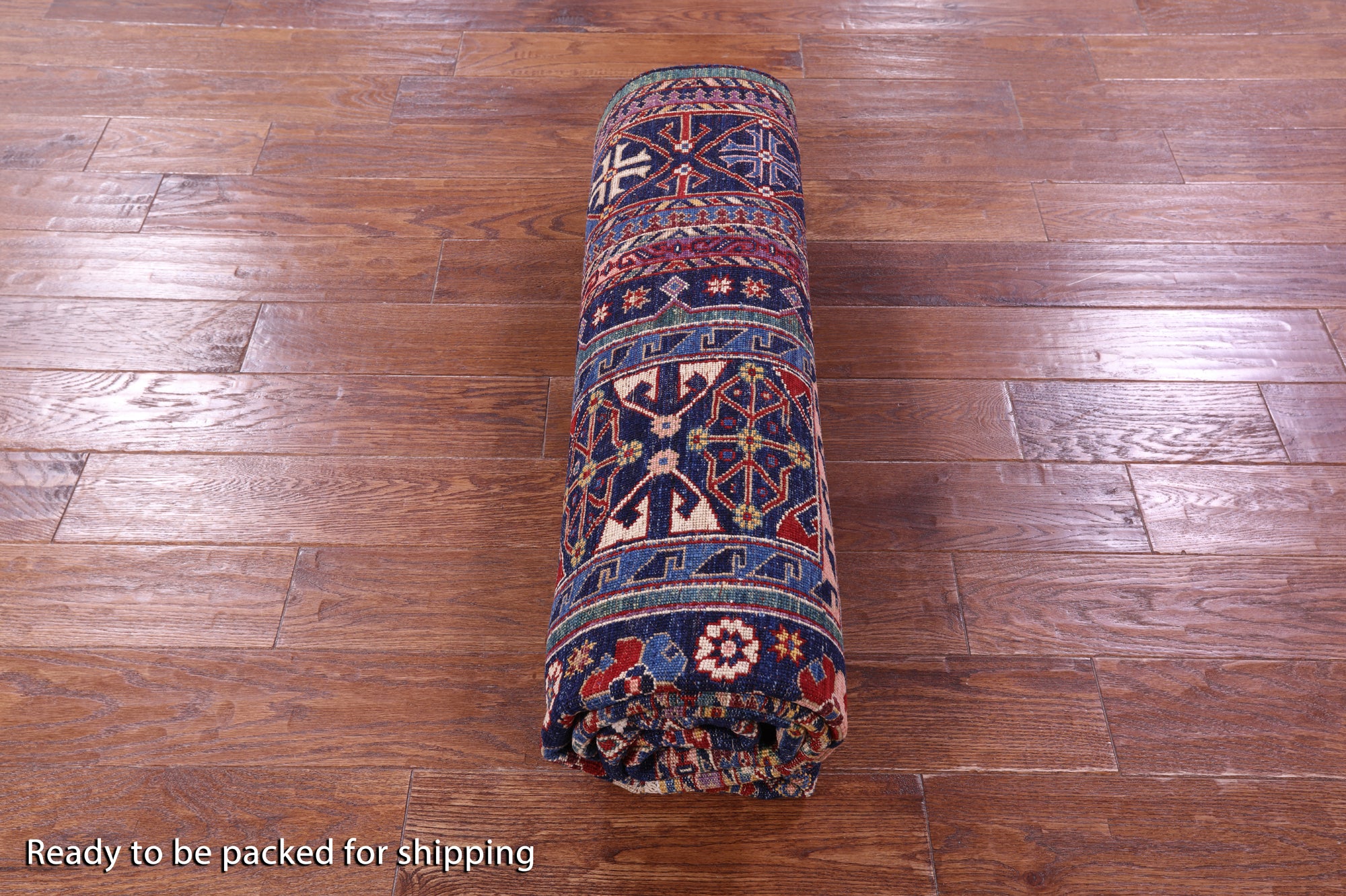 Persian Fine Serapi Hand Knotted Wool Rug - 5' 11" X 7' 9" - Golden Nile