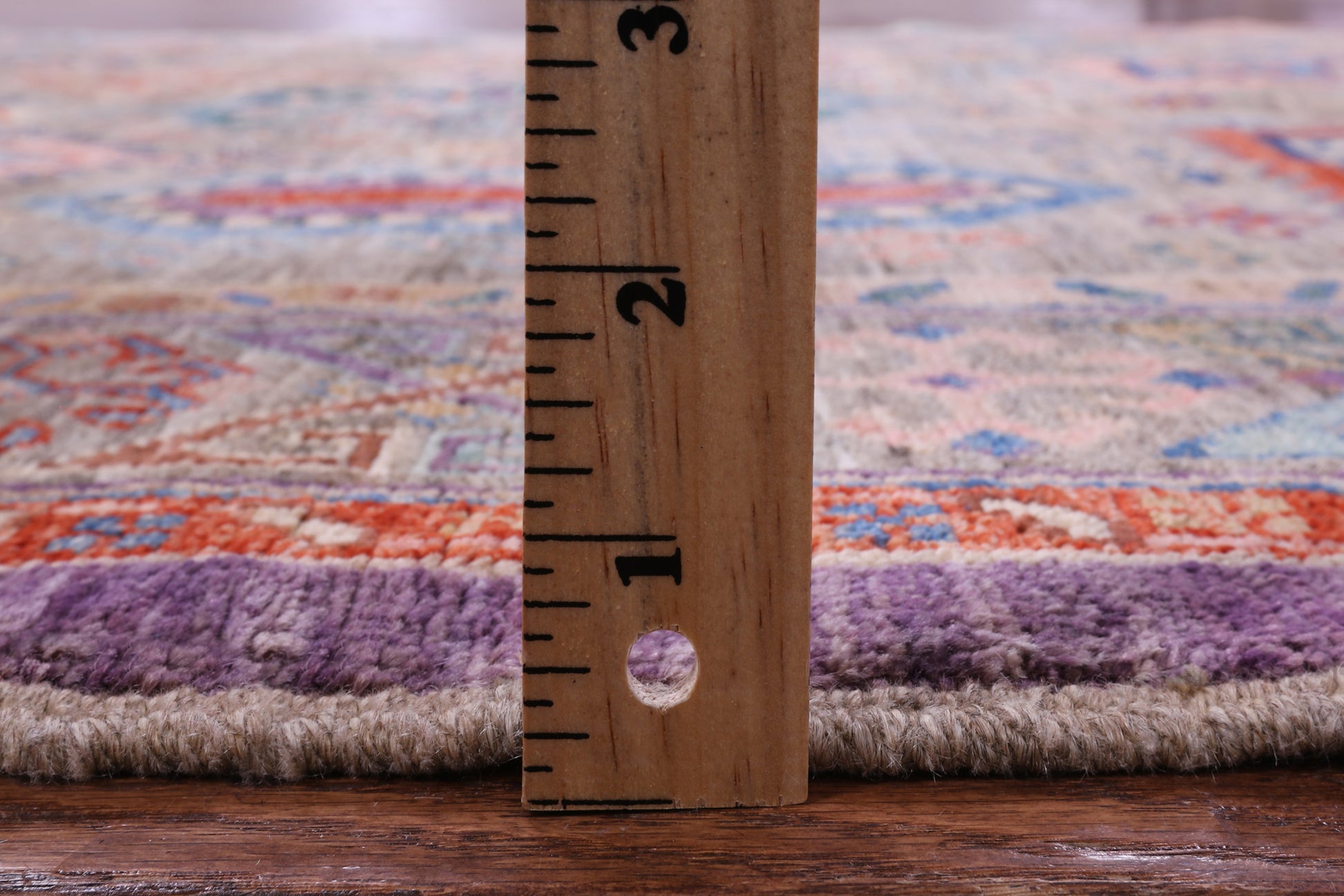 Persian Fine Serapi Hand Knotted Wool Rug - 4' 1" X 6' 1" - Golden Nile