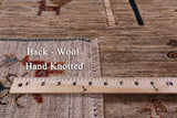 Persian Tribal Gabbeh Hand Knotted Wool Rug - 6' 10" X 9' 9" - Golden Nile