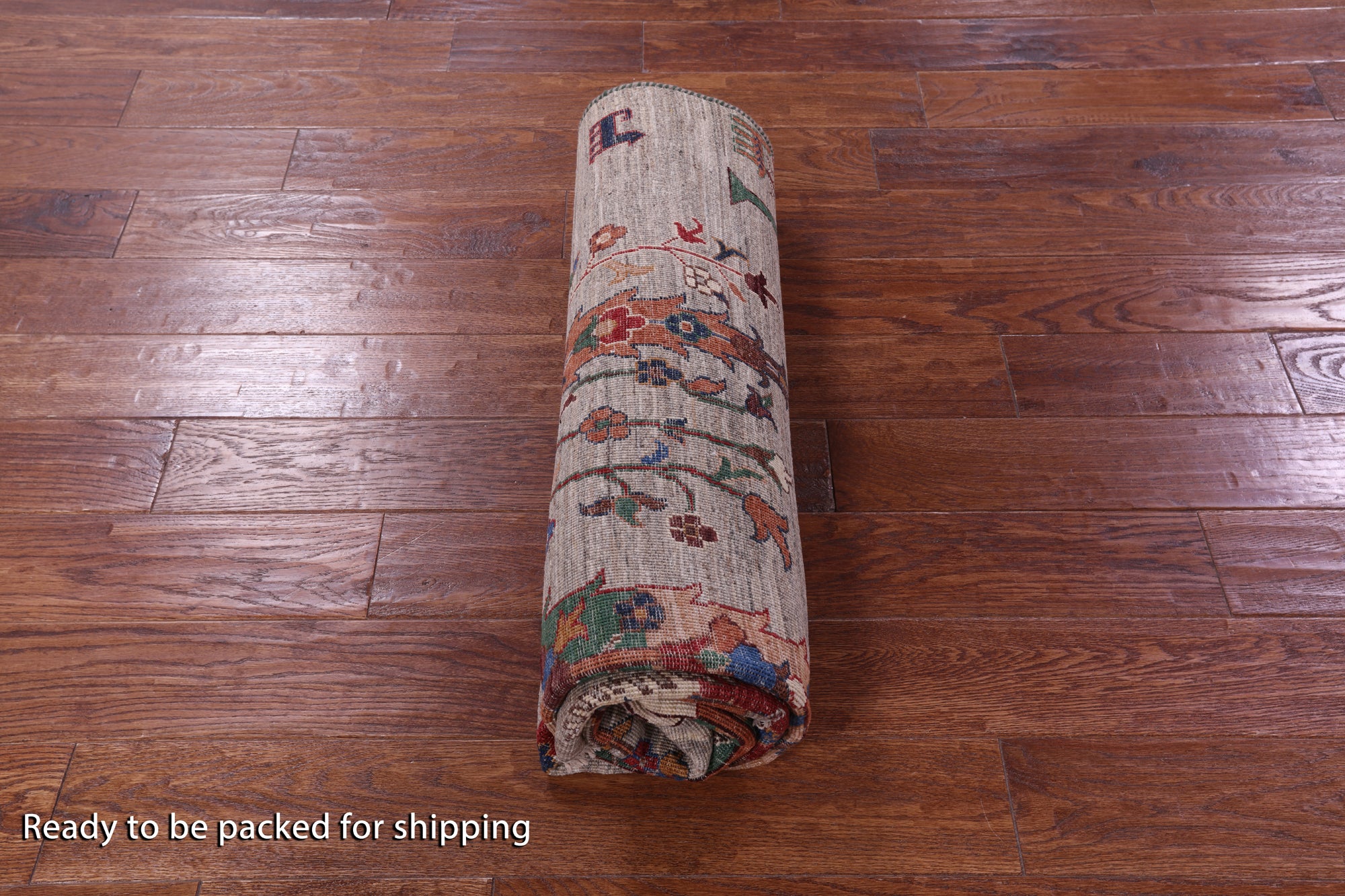 Tribal Persian Gabbeh Hand Knotted Wool Rug - 5' 1" X 6' 9" - Golden Nile