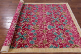 William Morris Hand Knotted Wool Area Rug - 6' 1" X 8' 10" - Golden Nile