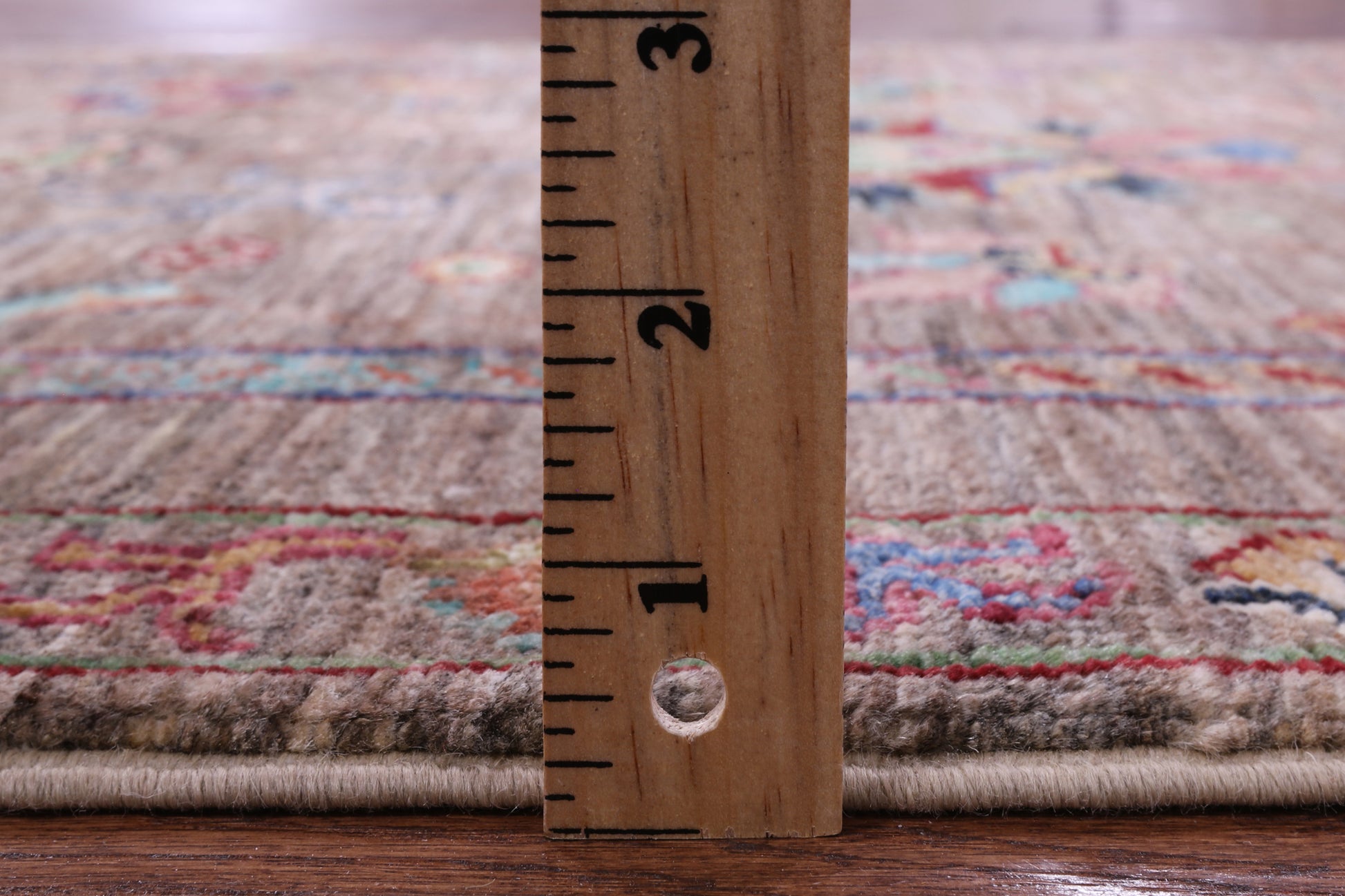 Peshawar Hand Knotted Wool Runner Rug - 2' 9" X 8' 1" - Golden Nile