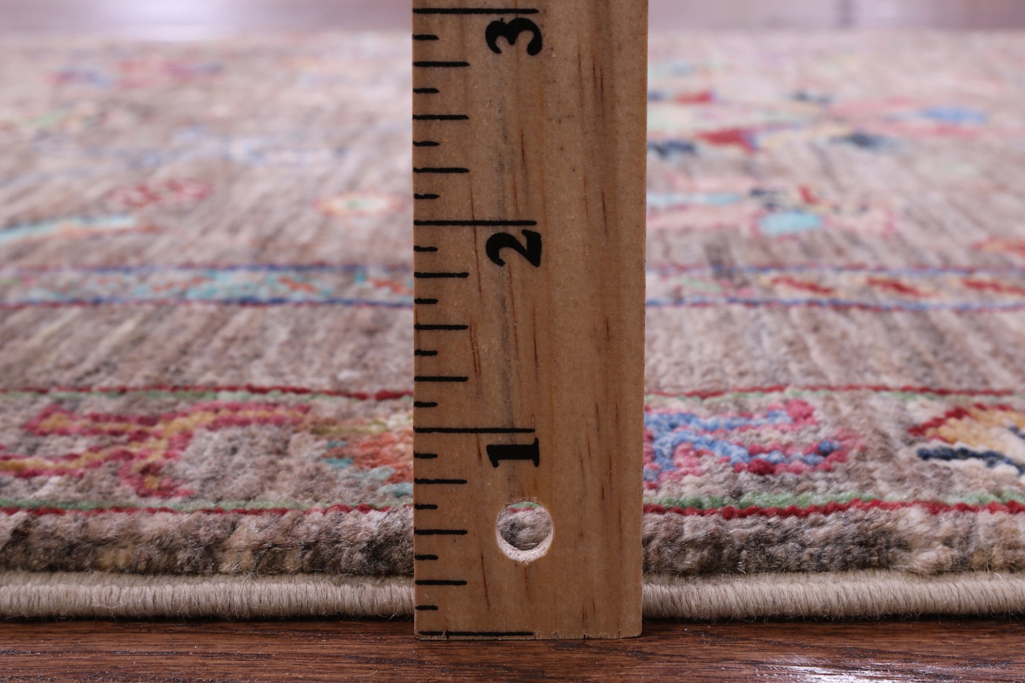 Peshawar Hand Knotted Wool Runner Rug - 2' 9" X 8' 1" - Golden Nile