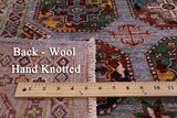 Turkmen Ersari Hand Knotted Wool Rug - 5' 9" X 7' 10" - Golden Nile