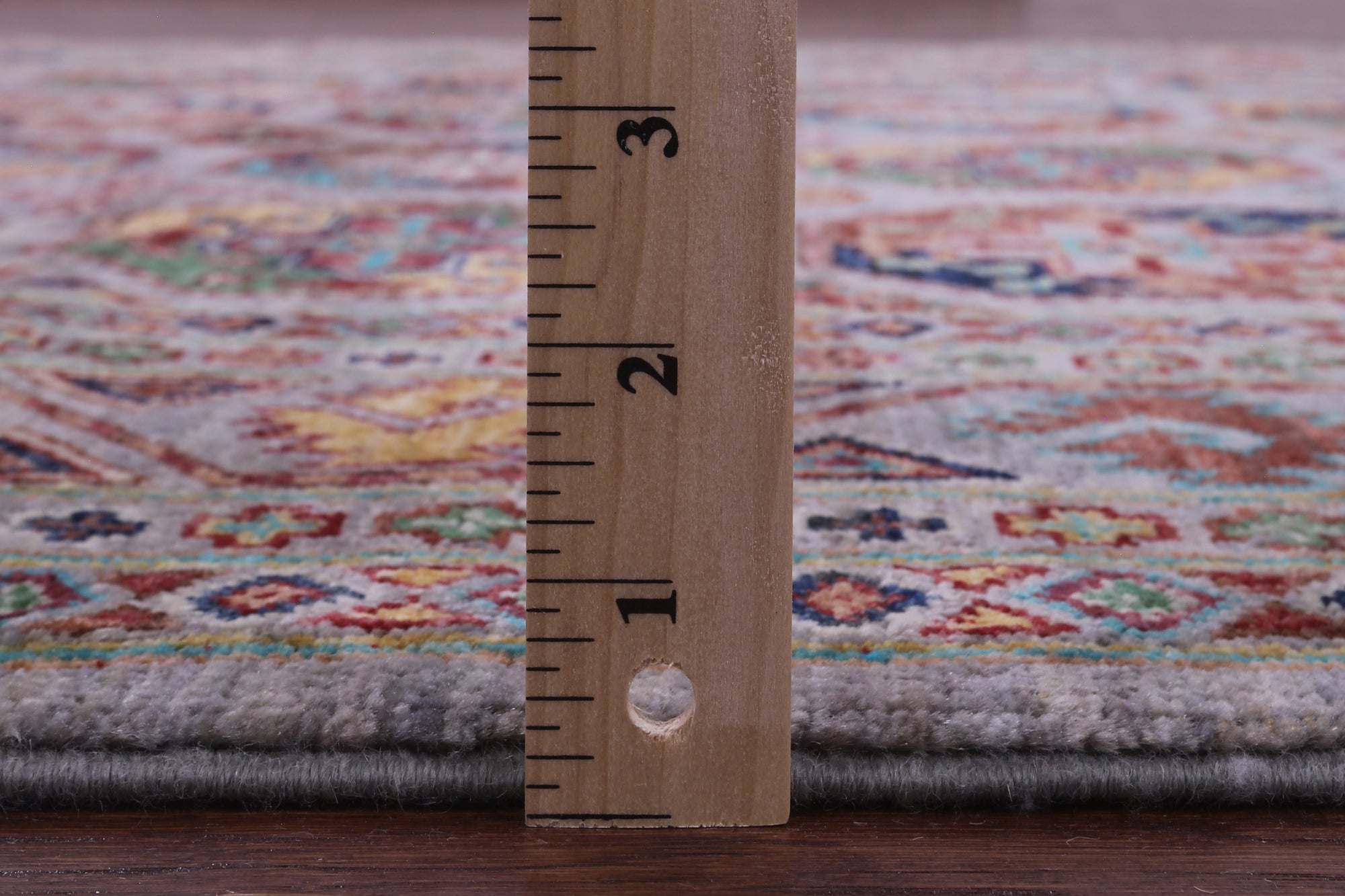 Turkmen Ersari Hand Knotted Wool Rug - 5' 9" X 7' 10" - Golden Nile