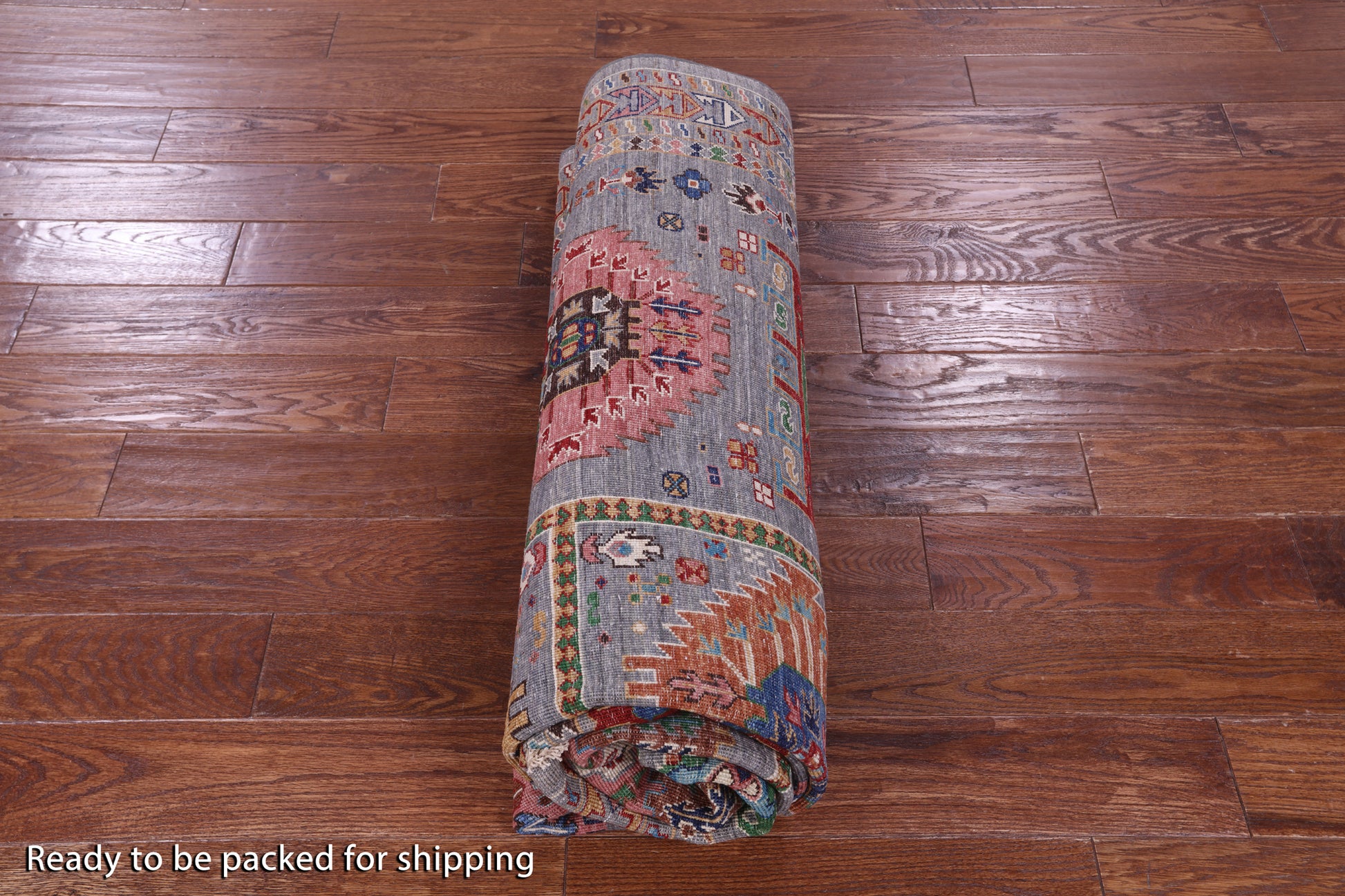 Turkmen Ersari Hand Knotted Wool Rug - 6' 6" X 10' 2" - Golden Nile