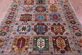 Turkmen Ersari Hand Knotted Wool Rug - 5' 0" X 6' 6" - Golden Nile