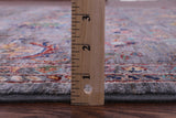 Grey Peshawar Hand Knotted Wool Rug - 6' 8" X 10' 0" - Golden Nile