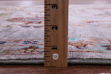 Grey Peshawar Hand Knotted Wool Rug - 4' 10" X 6' 9" - Golden Nile