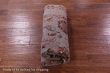 Grey Peshawar Hand Knotted Wool Rug - 4' 10" X 6' 9" - Golden Nile
