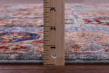 Grey Turkmen Ersari Handmade Wool Rug - 5' 2" X 6' 10" - Golden Nile