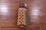 Tribal Persian Gabbeh Handmade Wool Rug - 5' 8" X 8' 2" - Golden Nile