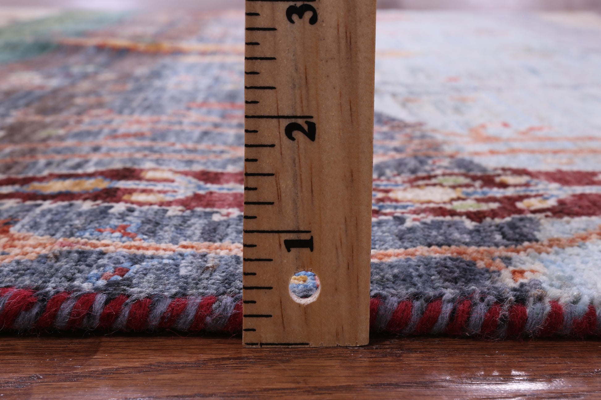 Tribal Persian Gabbeh Hand Knotted Wool Rug - 3' 10" X 6' 0" - Golden Nile