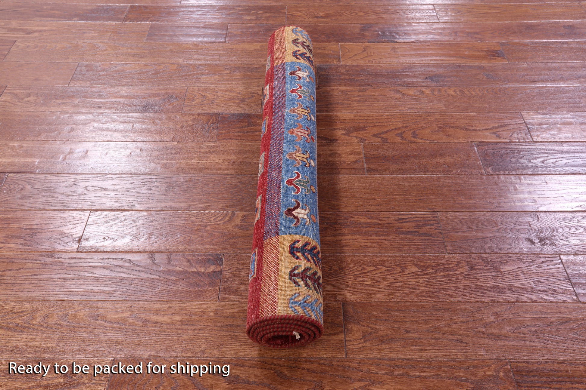 Tribal Persian Gabbeh Hand Knotted Wool Rug - 3' 4" X 5' 0" - Golden Nile