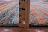 Khorjin Persian Gabbeh Handmade Wool Rug - 5' 0" X 6' 2" - Golden Nile