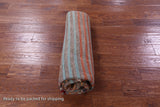 Khorjin Persian Gabbeh Handmade Wool Rug - 5' 0" X 6' 2" - Golden Nile